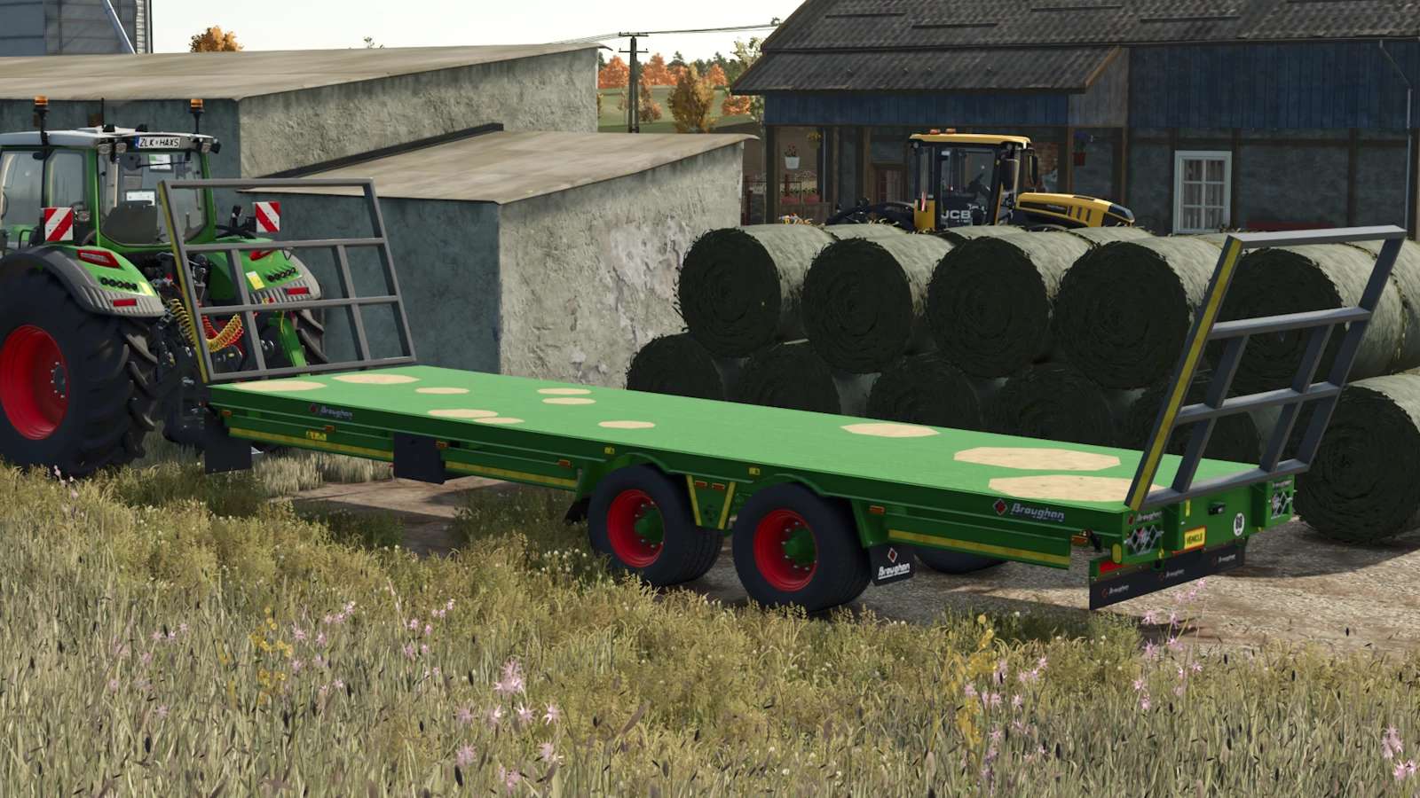 Broughan 28 Foot Low Bed Flat Trailer v1.0