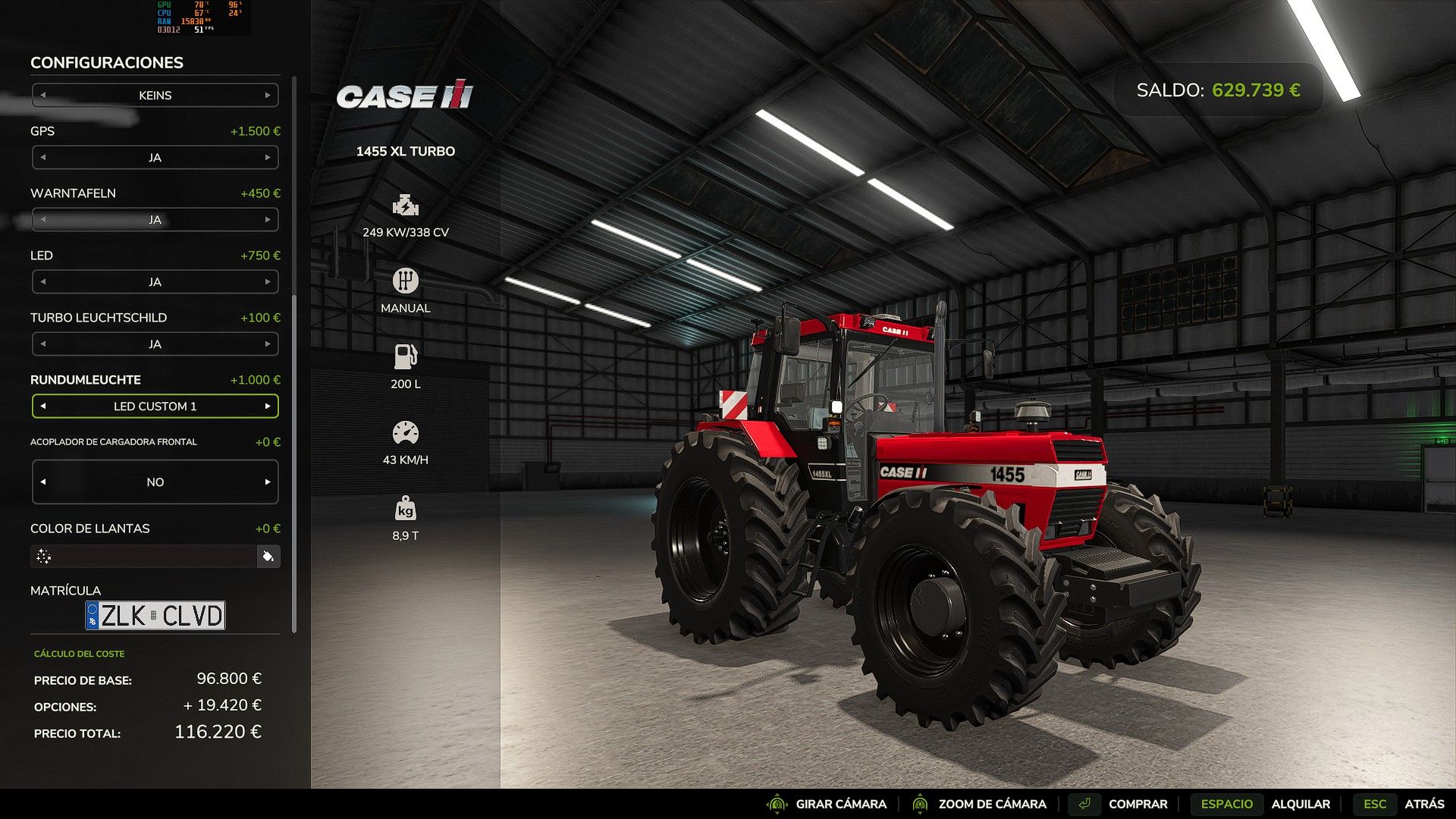 FS25 - Case IH 1455 XL V1.0.0.1 | FS25 Mods, Farming Simulator 25 Mods ...