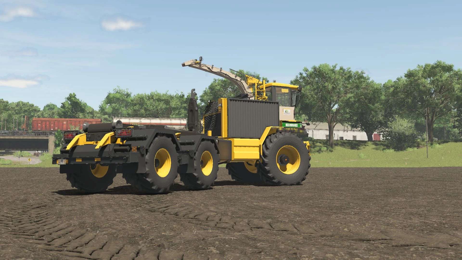 FS25 - CMC Saturne 5800 Hook Lift v1.0 | FS25 Mods, Farming Simulator ...