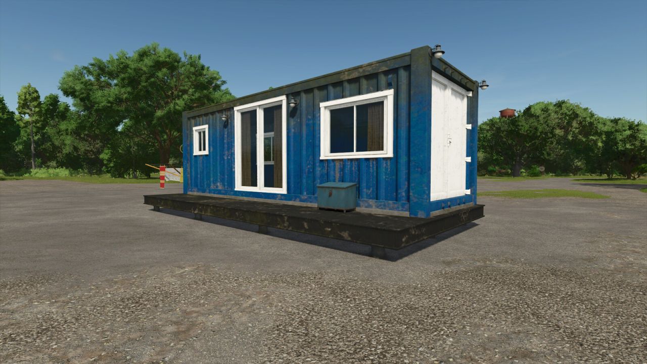 FS25 - Container Farmhouse V1.0 | FS25 Mods, Farming Simulator 25 Mods ...