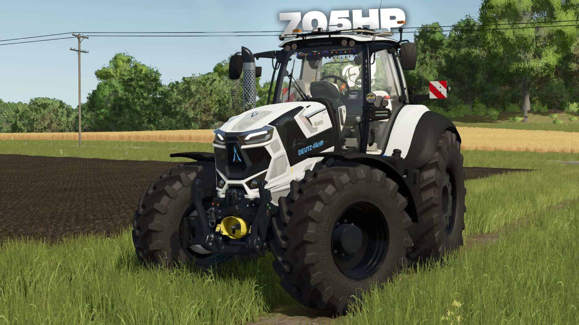 FS25 - Deutz Fahr Serie 7 TTV 705hp v1.1 | FS25 Mods, Farming Simulator ...