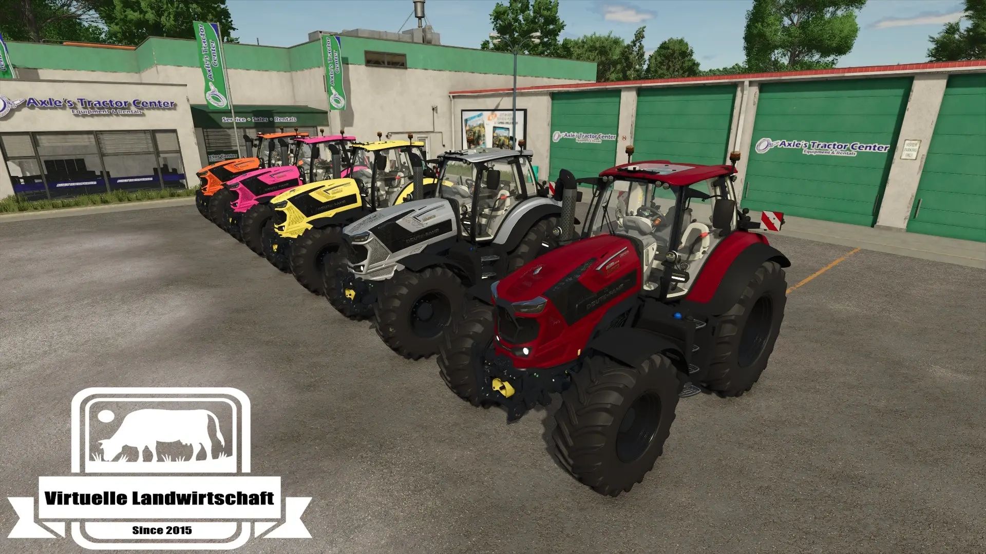 FS25 - Deutz Series 8 (colors) V1.0.1 | FS25 Mods, Farming Simulator 25 ...