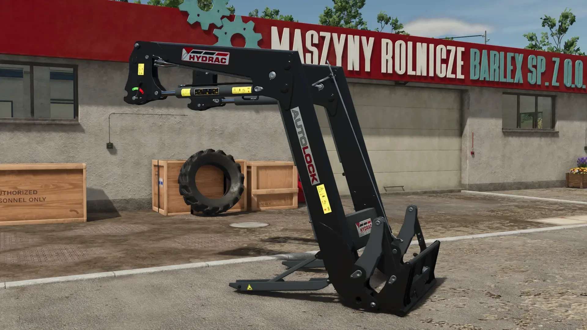 FS25 - HYDRAC 2300XL Frontloader v1.0.3 | FS25 Mods, Farming Simulator ...