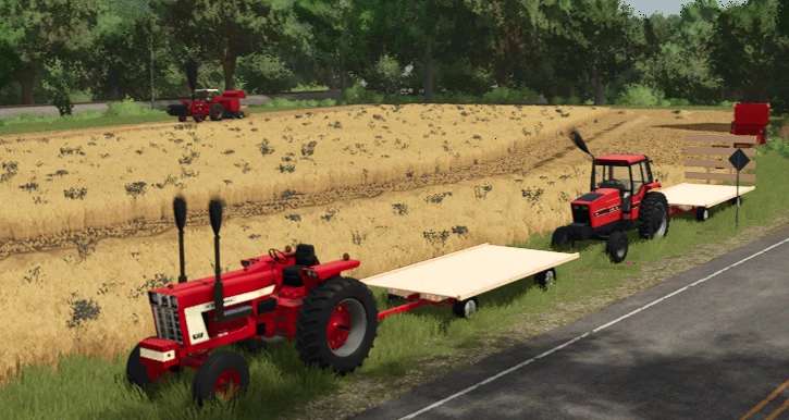 International 550 hay wagon v1.0