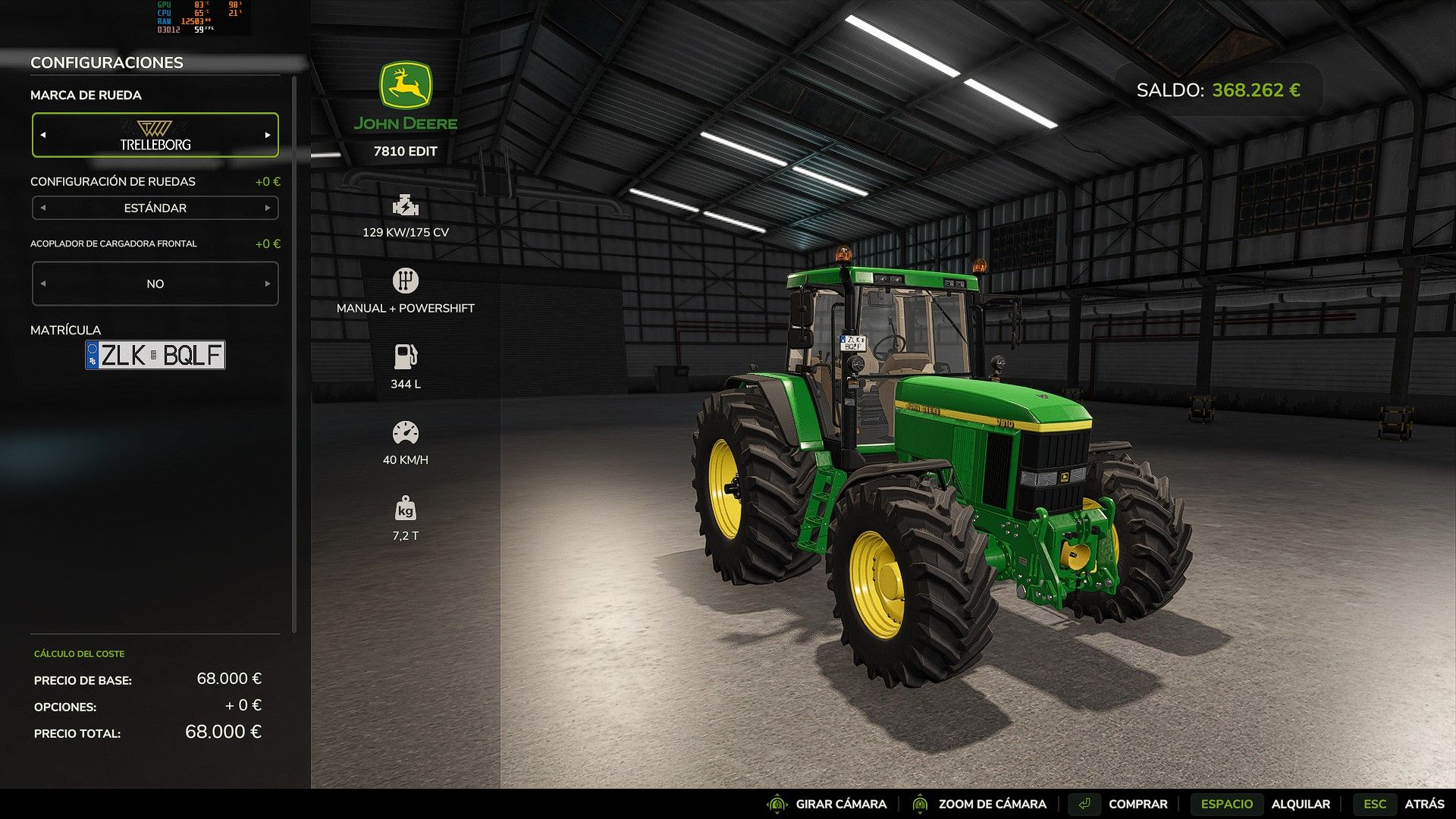 John Deere 7810 v1.0