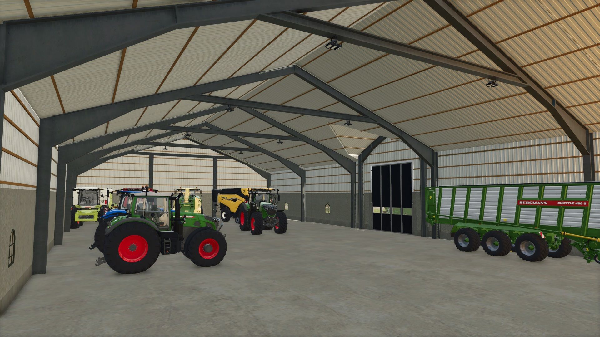 FS25 - Machinehall 50×20 v1.0 | FS25 Mods, Farming Simulator 25 Mods ...