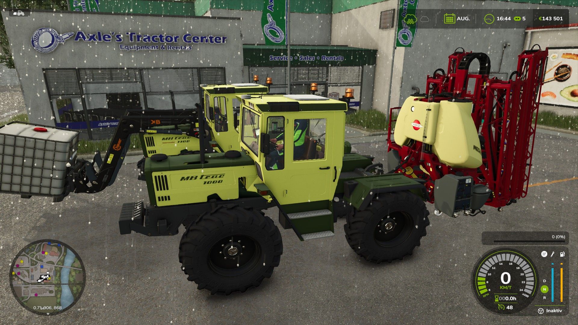 FS25 - MB Trac 1000-1100 Pack V1.0.0.1 | FS25 Mods, Farming Simulator ...