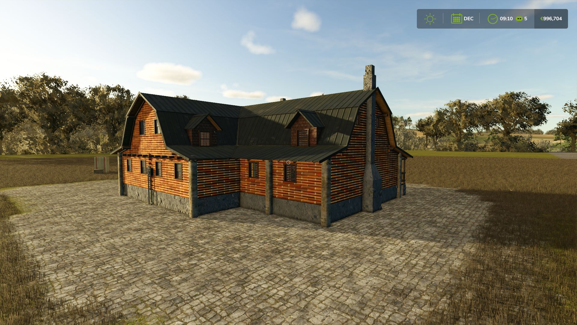 FS25 - Redbrick House V1.0 | FS25 Mods, Farming Simulator 25 Mods ...