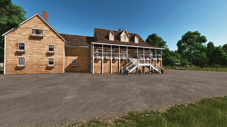 FS25 - Retextured Farm Buildings V1.0 | FS25 Mods, Farming Simulator 25 ...