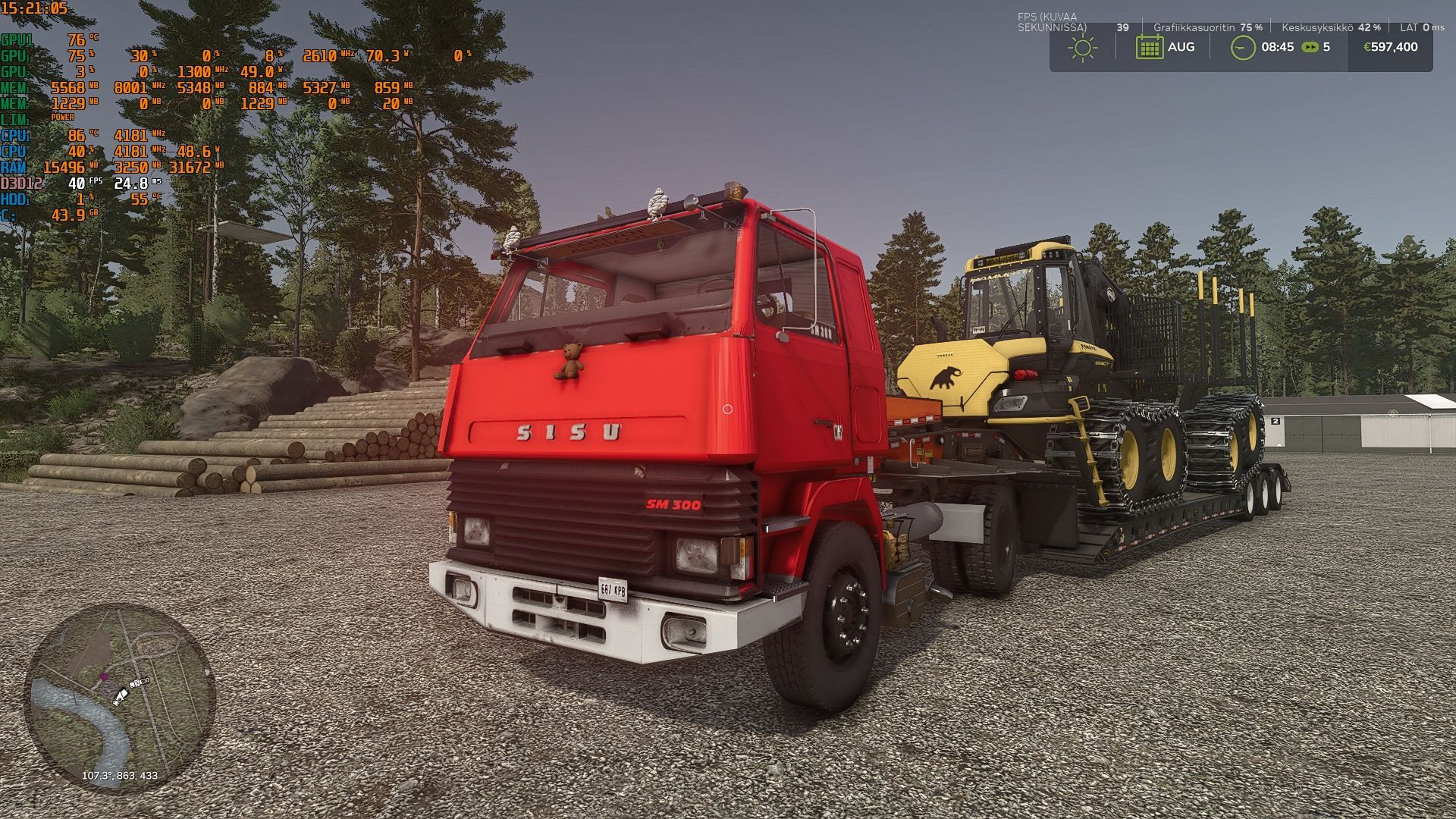 FS25 - Sisu SM 300 V1.0 | FS25 Mods, Farming Simulator 25 Mods ...