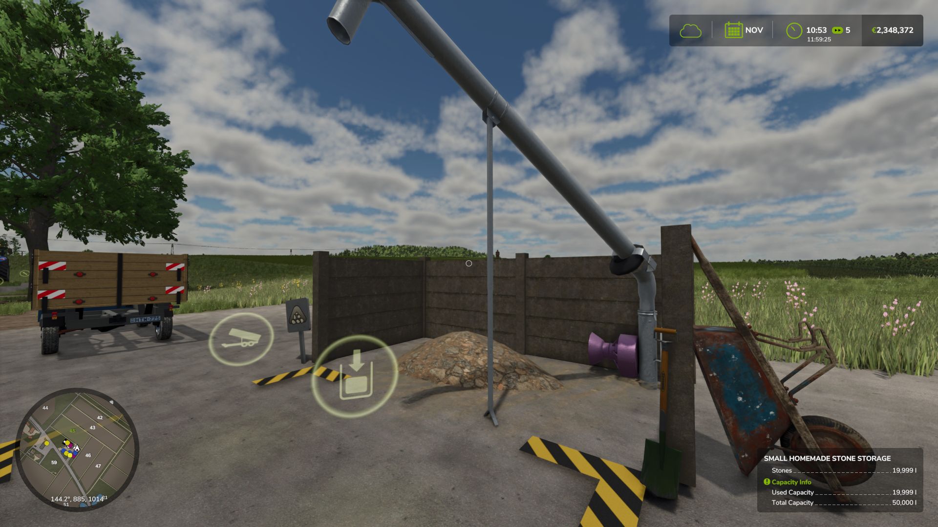 FS25 - Small Handmade Stone Silo V2.2 | FS25 Mods, Farming Simulator 25 ...